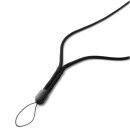 Kopie von Robuste lange Umhängebänder (80 cm) Separate lanyards Black