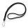 Kopie von Robuste lange Umhängebänder (80 cm) Separate lanyards Black