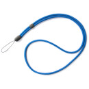 Kopie von Robuste lange Umhängebänder (80 cm) Separate lanyards Blue