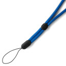 Kopie von Robuste lange Umhängebänder (80 cm) Separate lanyards Blue