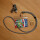 Kopie von Robuste lange Umhängebänder (80 cm) Separate lanyards Gray