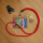 Kopie von Robuste lange Umhängebänder (80 cm) Small sets: 4/7 pcs Red