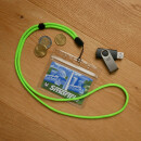 Kopie von Robuste lange Umhängebänder (80 cm) Small sets: 4/7 pcs Neongreen