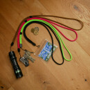 Verstellbare lange Umhängebänder, 4 bunte Farben