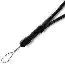 Robuste verstellbare Handgelenk-Tragebänder Separate lanyards Black