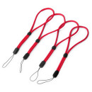 Robuste verstellbare Handgelenk-Tragebänder Small sets: 4/7 pcs Red