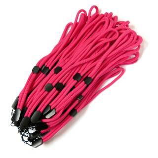 Verstellbares kurzes Handgelenk-Trageband, 50 St Magenta