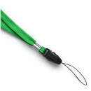 Lange Umhängebänder mit Klickverschluss (grün)