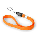 Handgelenk-Tragebänder mit Klickverschluss (orange)