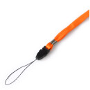 Handgelenk-Tragebänder mit Klickverschluss (orange)