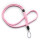 Verstellbare lange Umhängebänder (weiß-rosa)